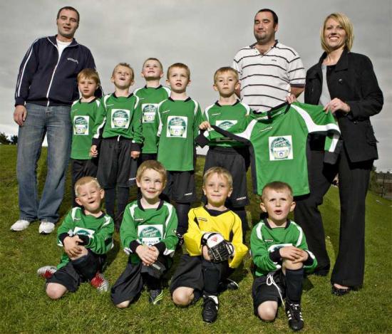 Photograph of New Strips For Pentland Boys Club Under 7s