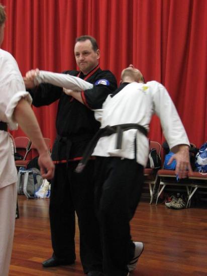 Photograph of Local Martial Arts Instructor Awarded 