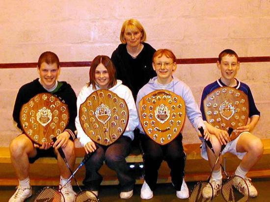Photograph of Wick Junior Badminton Annual Championships