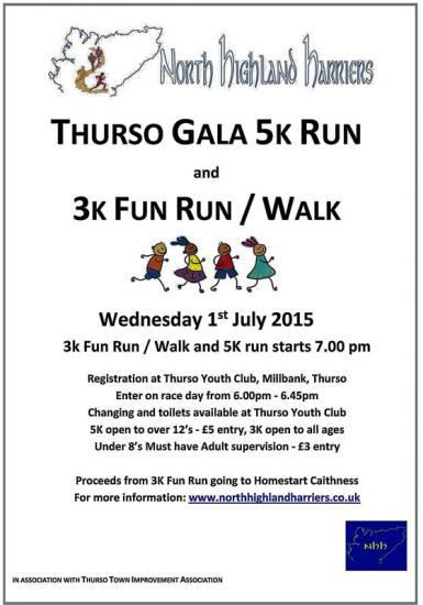 Photograph of Thurso Gala 5k Run and 3k Walk