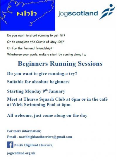 Photograph of Beginners Running Groups - Thurso and Wick
