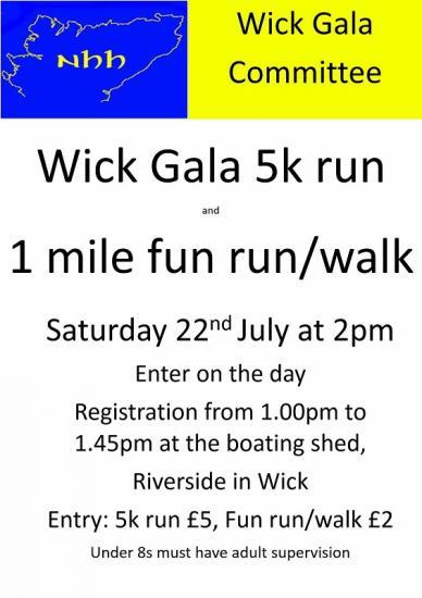 Photograph of Wick Gala 5K Run and 1K Fun Run