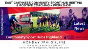 Thumbnail for article : Online Meeting and Coaching Talk with East Caithness Sports Hub