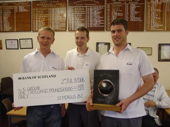 Photograph of 2006 St Fergus Triples Bowls Hit Another Successful Year