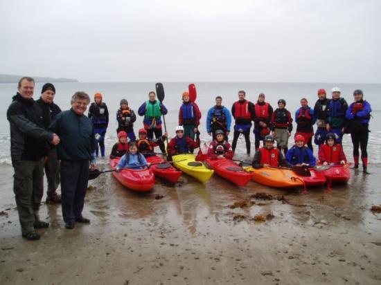 Photograph of New Kayaks For Pentland Canoe Club