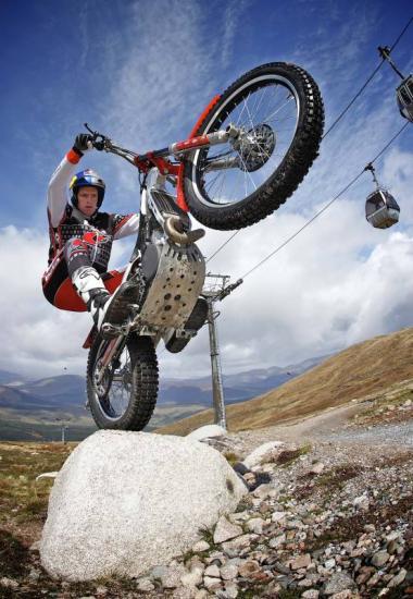 Photograph of Worlds Best Motor Bike Triallers  25th - 27th June At Fort William