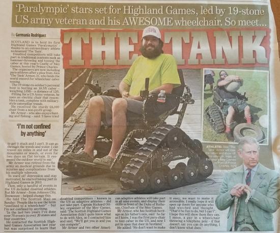 Photograph of Castle Of Mey Highland Games To Host First Scottish Paralympics Athletes